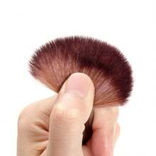 1pc Nail Art Dust Cleaning Brush Nail Art Sequins Removal Brush Polishing Nail Dust Removal Brush Manicure Tool - Redwood - View 5