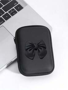 1个数码配件收纳包，EVA材质耳机保护套，带防震泡沫和拉链，可收纳耳机、数据线、充电器、U盘、SD卡，蝴蝶装饰，适合旅行、居家、户外、度假、返校等场合。 - 彩色 - 查看 15