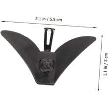 20 Piezas Clips De Corbata De Metal Y PláStico Para Hombre Sujetador Antideslizante Para Corbatas Accesorios De Traje Para Eventos Formales Y Uso Diario,40981050 - Multicolor - Ver 2