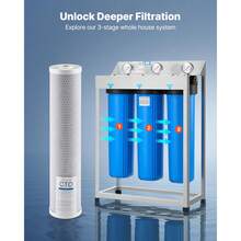 Water Filter Cartridges - Bloc Kohle CTO 115 x 507 mm (2 pièces) - Voir 6