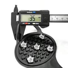 1 đôi giày leo núi cắm trại chống trượt 5 răng, giày bảo hộ mùa đông, crampon chuyên nghiệp đa năng - Giày chống trượt Crampon - Xem 9