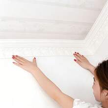 3D Waterproof Ceiling Decorative Strips, Home Decor Wall Border Trim, Baseboard Wall Sticker - 001 - View 7
