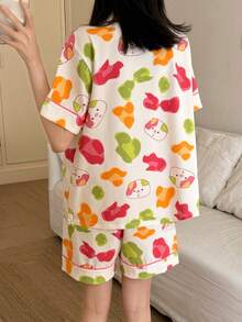 Pure Slumber 女士睡衣套装 - 白色 - 查看 2