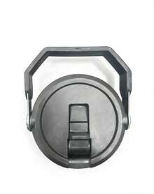 Termo Portátil Acero Inoxidable 30oz Con Fría/caliente,Perfecto para bebidas calientes y frías, ideal para viajes y uso al aire libre - Gran regalo para el Día de San Valentín y para volver a la escuela - Negro - Ver 3