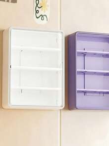 1 Tủ Lưu Trữ Đa Chức Năng, Tủ Trưng Bày Chống Bụi Màu Trắng, Tủ Trưng Bày Mô Hình, Tủ Búp Bê Treo Tường Trong Suốt Bằng Acrylic, Kệ Lưu Trữ Hộp Bí Mật, Hộp Trưng Bày Búp Bê Đồ Chơi, Kệ Lưu Trữ Mỹ Phẩm, Kệ Trưng Bày Hộp Mô Hình, Thích Hợp Cho Mô Hình Mini, Đồ Chơi Hoặc Bộ Sưu Tập Búp Bê Hộp Bí Mật, Tiết Kiệm Không Gian (Không Bao Gồm Mô Hình) - Nhiều màu - Xem 3