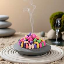 Nến trầm mini hỗn hợp dùng để khử mùi ngoài trời, sản phẩm trang trí nhà cửa. - 50 cái - Xem 7