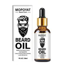 MOPOYAT - Aceite para Barba de 3.ª Generación - ¡Realza tu barba! Crea una barba espesa y elegante. Cuidado suave, el regalo perfecto para hombres, novios, esposos y padres. - Sin alcohol. - 1 pieza - Ver 9