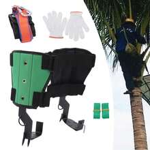 ZhdnBhnos Tree Climbing Spike Set - Adjustable Tree Climbing Gear With Spike Tool - Variant,4 - View 5