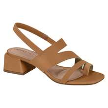 Beira Rio Women's Low Heel Sandal - Màu be - Xem 6