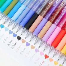 12/24/36 Colors Erasable Gel Pens, Retractable Washable Markers, Quick Drying Non-Smudge Stationery Colored Erasable Pens Set For Students - Sets - View 11