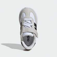 Adidas 婴儿/幼儿男童 RUN 70s 2.0 EL I 跑步鞋，低帮 JI2269 - 淺灰色 - 查看 4