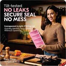 2pcs Silicone Freezer Trays With Lids, 1-Cup Soup Container Style Ice Cube Trays For Freezer - Leakproof, Dishwasher,  Stackable, Ideal For Frozen Broth, Leftovers & Meal Prep - Hồng - Xem 5