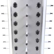 Sunglass Stand Rotating Retail Rotating Optical Frame Display Case Showcase - Grey 1pc - View 3