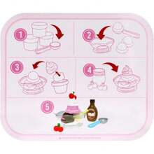 Little Tikes Creative Chefs Ice Cream Kit - con Arena de Juego Make-It! Mix, 17 Accesorios, Set de Juego Realista, para niños y niñas a Partir de 3 años, NO Comestible,40992463 - Multicolor - Ver 6