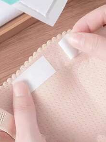 Invisible Double-Sided Tape | Strong Adhesive, Low Visibility Design Suitable For Underwear, Bras, Clothing Adjustment And Fashion Repairs, Easy To Use, Seamless Bonding, Minimalist Style, Suitable For Intimate Apparel - Multicolor - View 2