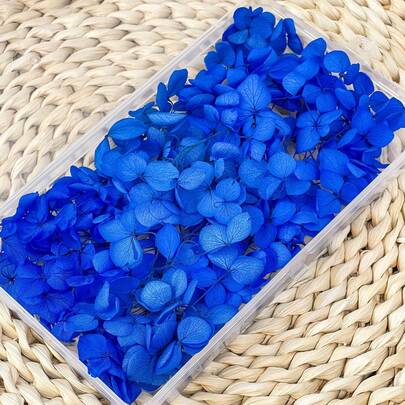 100/200/500/1000pcs Multi-Color Dried Hydrangea Flowers - Ideal For DIY Crafts, Candles, Weddings, Handmade Projects, Christmas