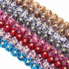 20个/包豹纹仿毛皮绒球吊坠，适用于DIY耳环、项链、手工珠宝配件、手机挂绳、钥匙扣以及服装/包包装饰 - 豹紋款 - 查看 7