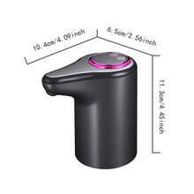 Electric Water Pump, Smart Home Bottled Water Purifier Automatic Water Dispenser, USB Rechargeable, Automatic Intelligent Mineral Water Bucket Water Dispenser, Home Water Dispenser Water Pump, Wireless Water Pump - Digital Display - View 3