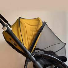 Mosquiteiro universal para carrinho de bebê, cobertura total, rede anti-mosquitos para carrinho infantil, acessórios de verão - Preto - Ver 9