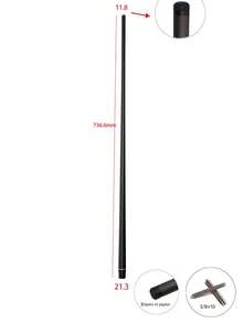 Carbon Fiber Billiard Shaft Factory Direct Low Deflection Extra Spare Shaft For Pool Cue Stick - 166-t18-l2 - View 3