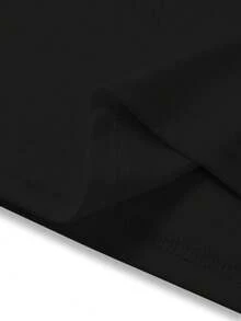 2020s Ad  As Lionel Messis T Shirt Mens  Black Short Sleeve 10 Soccer - Black - View 4