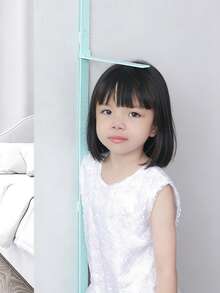 1pc Kids Height Measurement Ruler, Removable Wall Sticker With Accurate Measurement For Boys & Girls Family Tracking - Multicolor - View 3