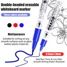 10支装双头白板笔 - 可擦写、颜色鲜艳、易于清洁，适用于白板、黑板、玻璃、汽车车窗及其他可擦写表面 - 套裝 - 查看 4