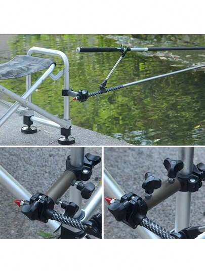 Fishing Chair Umbrella Holder Rotatable Adjustable Mount Stand Outdoor Boat Fish Support Equipment
