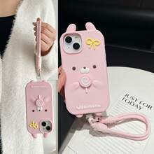 挂件卡通可爱旋转棒棒糖兔子手机壳，兼容 17、Apple 16，也适用于 14/15 Pro Max 手机壳 13 - 彩色 - 查看 6