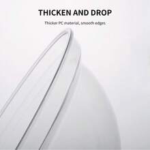 Home Smoking Dome Cover Kitchen Cooking Smoke Acrylic Hood Smoke Infuser Cloche Lid for Smoker Sprayer Plates Bowls - Blanco - Ver 7