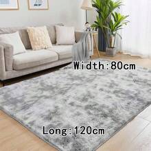 eluckya Plush And Thick Long-Pile Carpet, Super Soft And Comfortable Rug, Non-Slip Thick Pile Carpet, Suitable For Bedrooms, Living Rooms, Bathrooms, Dorm Rooms, Room Decor, Kitchen Essentials, Family Gatherings, Valentine's Day, Birthday Parties, Home Decor, Bedroom Decor. - 淺灰色 - 查看 10
