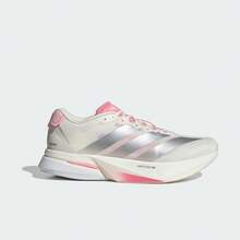 Adidas 男士 ADIZERO BOSTON 13 M 跑步鞋，低帮 JQ9666 - 銀色 - 查看 1