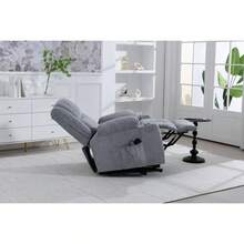 Recliner Parts - Light Gray + Velvet - View 6