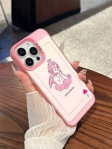 本格的ななスマホケース  11/12/13/14/15/15pro/15 Plus/15 Promax/7plus/8plus/11pro/12pro/13pro/14pro/11promax/12promax/13promax/14promax/14plus/5 - 半透明のパウダー - チェックする 4
