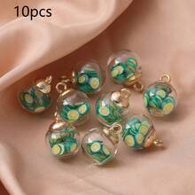 Creative Fruit Strawberry Pineapple Watermelon Colorful Drifting Bottle Glass Bottle Pendant Wishing Bottle DIY Pendant - Multicolor - View 25