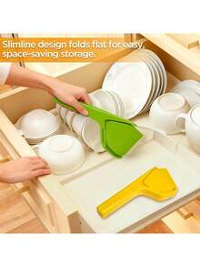 Portable Foldable Citrus Juicer – Manual Hand Press For Lemon & Orange - 黃色 - 查看 7
