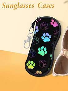 Fashion Glasses Soft Case Ultra Light Neoprene Zipper Eyeglass Case For Men Women - Metal Buckle - View 4