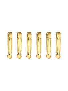 Thép không gỉ Tong Đối với Đường Hình khối , Khối nước đá , Mini Trái cây , , Thích hợp Đối với Phòng bếp , Nhà hàng , Cà phê , Buổi chiều , Sa mạc - Vàng - Xem 11