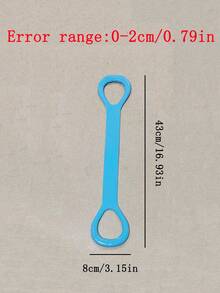 1pc High Elastic 8-Shaped Resistance Band, Back Opening Design For Shoulder Training, Yoga Stretch Band - Multicolor - View 18