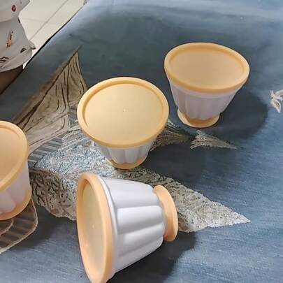 2pcs/4pcs/8pcs Pudding Mousse Cake Mold Set - Suitable For Baking Bread, Jelly, Pancake Desserts, Cheesecake And Chocolate - Essential Baking Tool For Kitchen