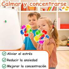 OUARTV Juguete de Clasificación de Colores Juguetes sensoriales para la Liberar Estrés Juguetes Montessori Juguete Didacticos para Niños y Niñas. - como en la foto - Ver 5