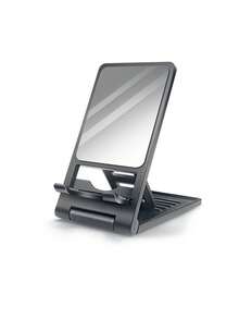 Nuevo espejo plegable y portátil, soporte creativo para teléfono del hombre perezoso, espejo de maquillaje de escritorio, soporte para tableta - Multicolor - Ver 4