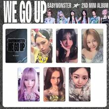 BABY MONSTER <PSYCHO> Ruka、Pharita、ASA、Ahyeon、Rami、RORA、Chiquita 防水贴纸，装饰贴纸，适用于笔记本电脑、平板电脑、水瓶等，独家粉丝周边 - 彩色 - 查看 9