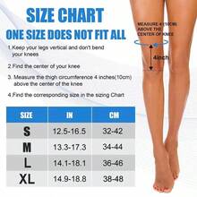 Almohadilla de esponja gruesa con soporte elástico y transpirable para la rodilla, protección multifuncional para la rodilla - Negro - Ver 2