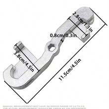 Silver Brake Fluid Hose Bending Tool, Brake Fluid Line Bending Tool For Automotive Brake Fluid Pipe Modification - Silver Oil Bend - View 2