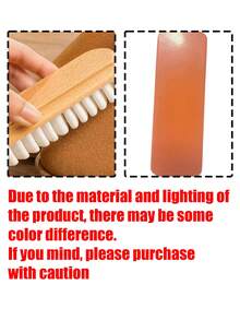 Suede Silicone Shoe Brush, Suede Cleaning Brush, Soft Bristle Snow Boot Brush, Gentle Care, Silicone Material, Washable And Reusable, Suitable For Sneakers, Suede Shoes, Leather Shoes | UAE National Day Gift, Shoe Care Set - Multicolor - View 8