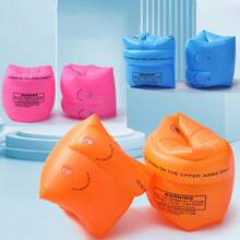 1 对漂浮袖套游泳臂圈，充气游泳臂圈，卷曲带，成人漂浮物，以及提升漂浮物 - 多色 - 查看 3