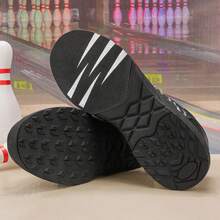 男女通用时尚专业保龄球鞋，休闲运动鞋，舒适轻便，适合日常穿着、商务场合，两种颜色可选