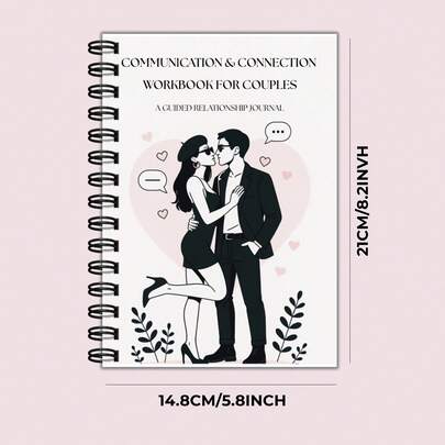 Couples Communication Workbook | Relationship Journal With Prompts And Mood Tracking | Tool For Conflict Resolution And Understanding Love Languages