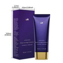 1 pieza Crema hidratante coloreada, nutre la piel de forma natural y duradera, uniforma el tono, acabado mate, efecto corrector, hidratación duradera, adherencia perfecta a la piel, uso diario - Morado - Ver 2
